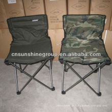 Cadeira dobrável portátil do acampamento com Copa titular & transportar saco